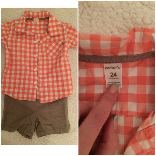 Рубашка на мальчика