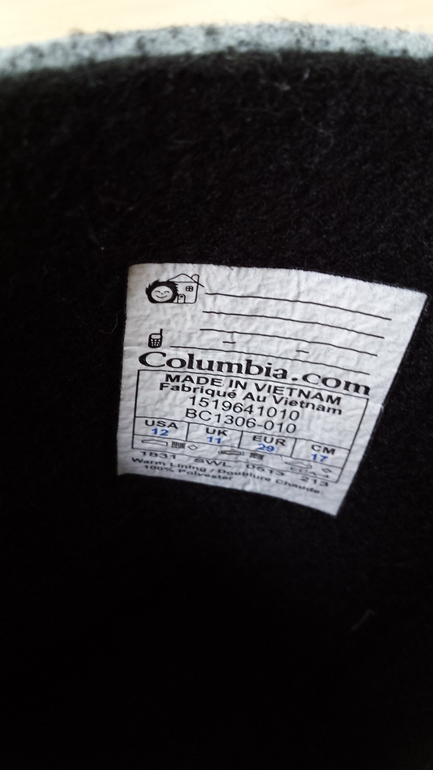 Ботинки детские Columbia Youth Powderbug