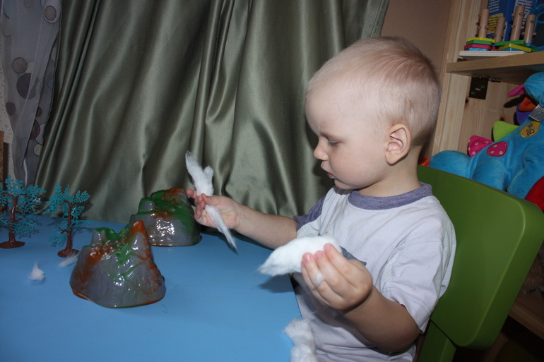 Один день нашей жизни (Саше 1г5мес)