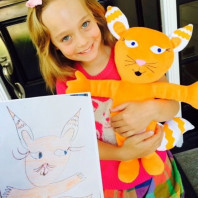 Мягкие игрушки по рисункам детей