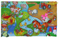 Развивающий коврик ручной работы