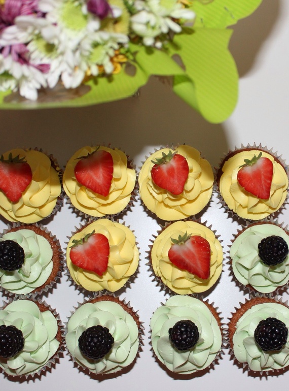 Birthday cupcakes