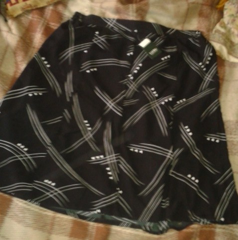 Летняя юбка большого размера (62-66)