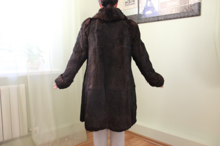 шуба 6 000 руб. кролик, 48-50 (XL). Москва, Павелецкая