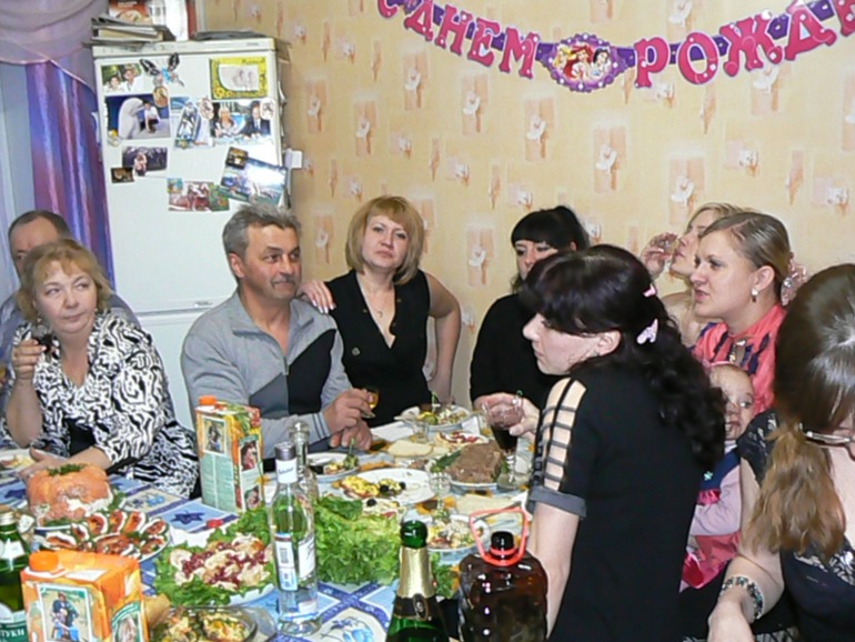 Празднование первого месяца жизни!!!