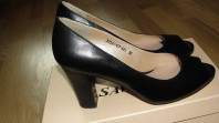 Туфли черные andgilo-savallini р.36 кожа