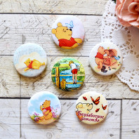 Топсы/Фишки для украшения альбомов.Скрапбукинг