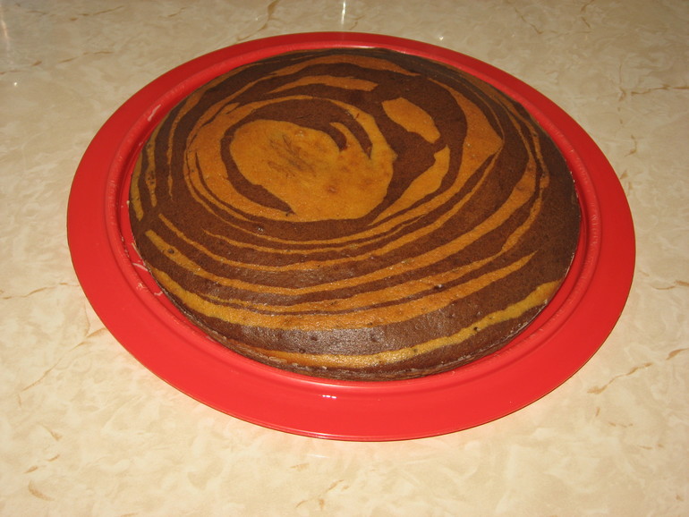 Пирог "Зебра".