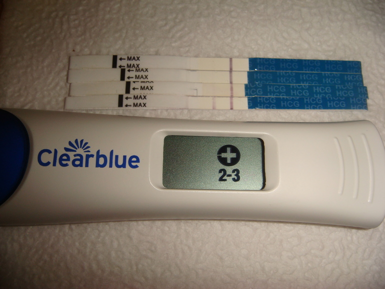 Электронный тест на беременность фото