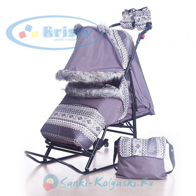 Санки Kristy Luxe Premium в наличии в Москве