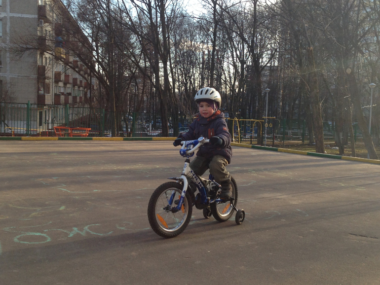 Первое велосипедное