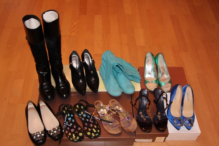 Добавила!!!Брендовые туфли Versace, Dior, Christian Louboutin, Miu Miu