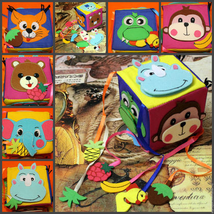 развивающий кубик