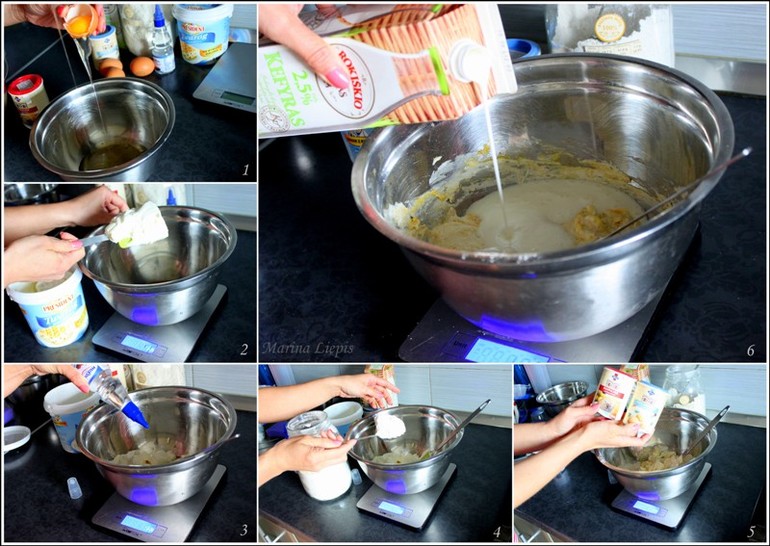 Творожная запеканка с овсяной мукой без сахара