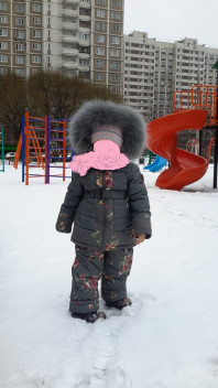 Комплект пуховик и полукомбинезон L3V Франция