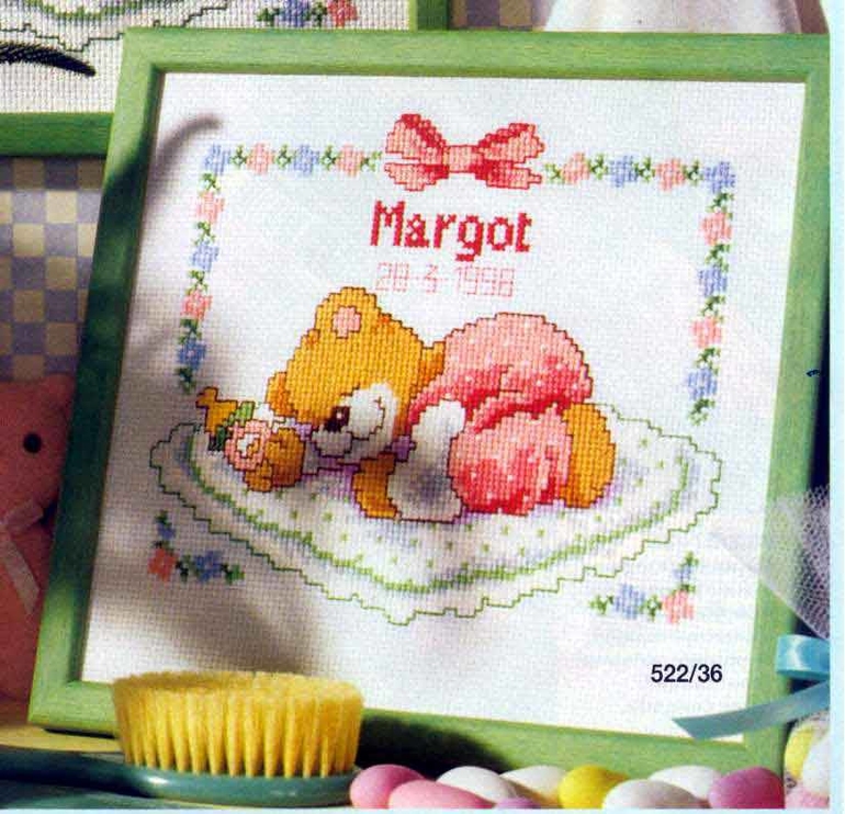 Вышиваю детские метрики на заказ!