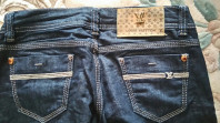 Новые джинсовые брюки Louis Vuitton
