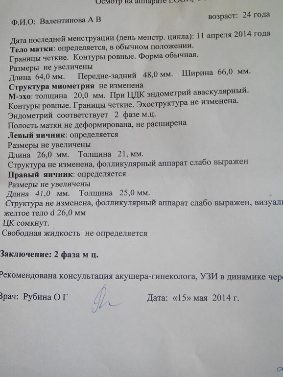 не было заботы- сделала себе Ася УЗИ...