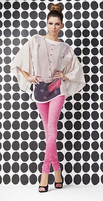 Блуза с широким рукавом Denny Rose, оригинал.