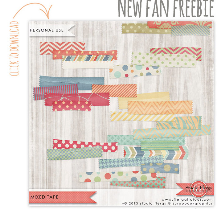 3 Freebie + alpha+ washi tape