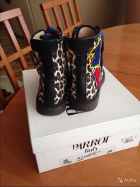 Ботиночки Parrot 29 р.(18,5-18.7) в идеале. Регион