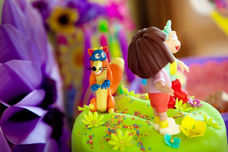 Dora the Explorer candy bar...Сладкий стол Даша — путешественница...