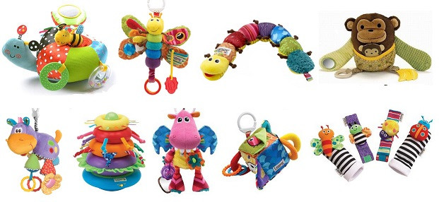 Игрушки для малышей и аксессуары. Lamaze, PlayGro, TinyLove, Skip Hop, ELC и др