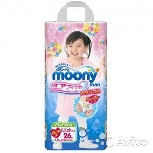 Подгузники Moony