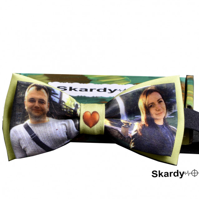 Галстук бабочка для влюбленных или на свадьбу