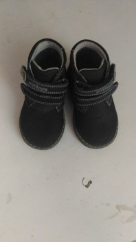 Ботиночки утепленные антилопа б/у