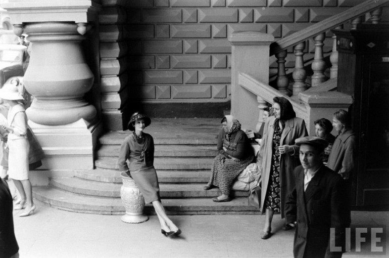 Dior в Москве в 1959)))