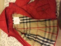 Burberry демисезонная куртка р.104