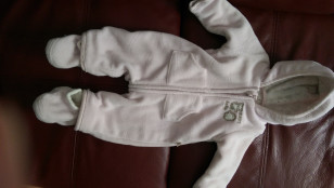 флисовый комбинезон kanz р. 50-56 новый