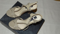 Кожаные лакированные сандали Chineese laundary