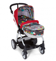 Коляска 2 в 1 (люлька+ прогулка) Mamaspapas sola2