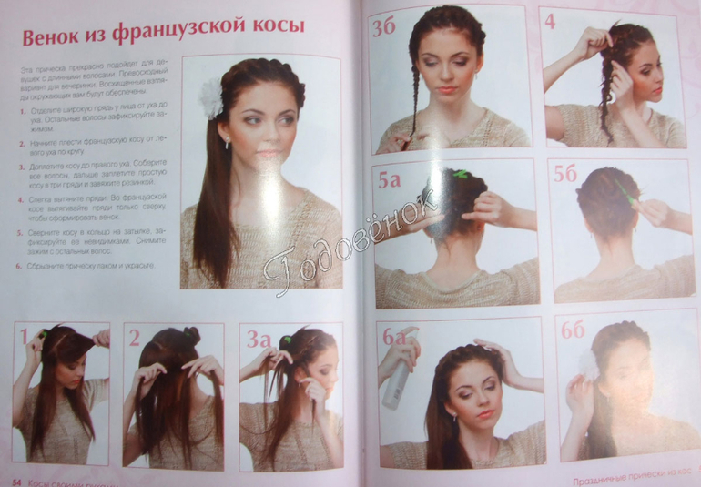 «Косы и прически из них своими руками»