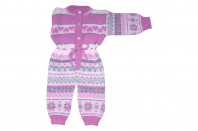 Теплый комбинезон для девочек