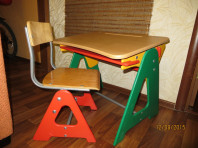 Стол-парта + стул АЗБУКА