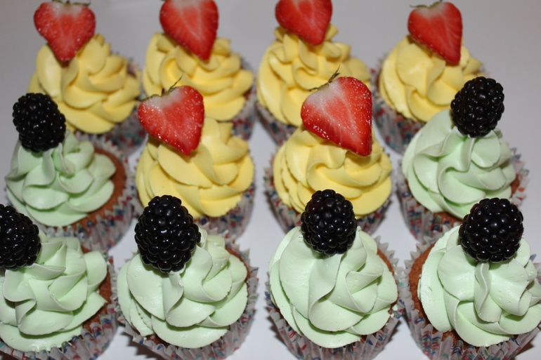 Birthday cupcakes
