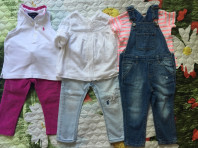 Фирменные вещи на девочку 12-18мес.