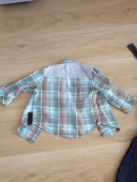 Джинсовый комбинезон, mothercare, 9-12 мес, 80 см