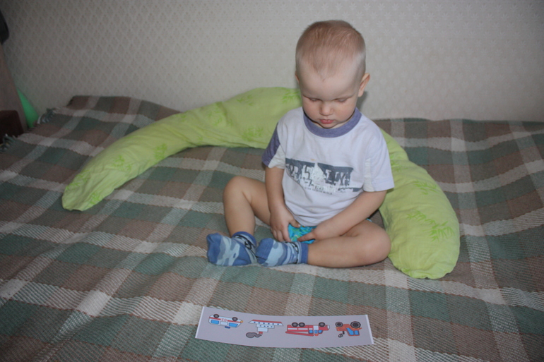 Один день нашей жизни (Саше 1г5мес)