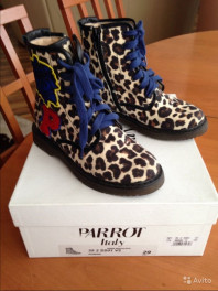 Ботиночки Parrot 29 р.(18,5-18.7) в идеале. Регион