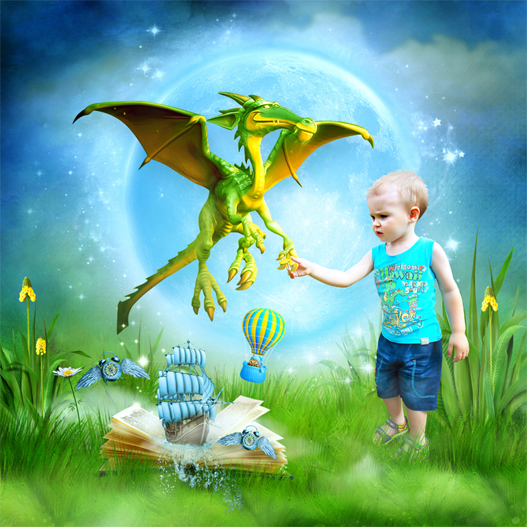 Sleeping fairy tale