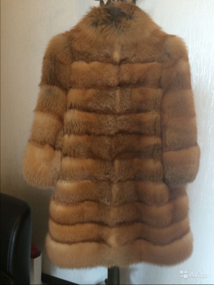 Шикарная шубка из лисы