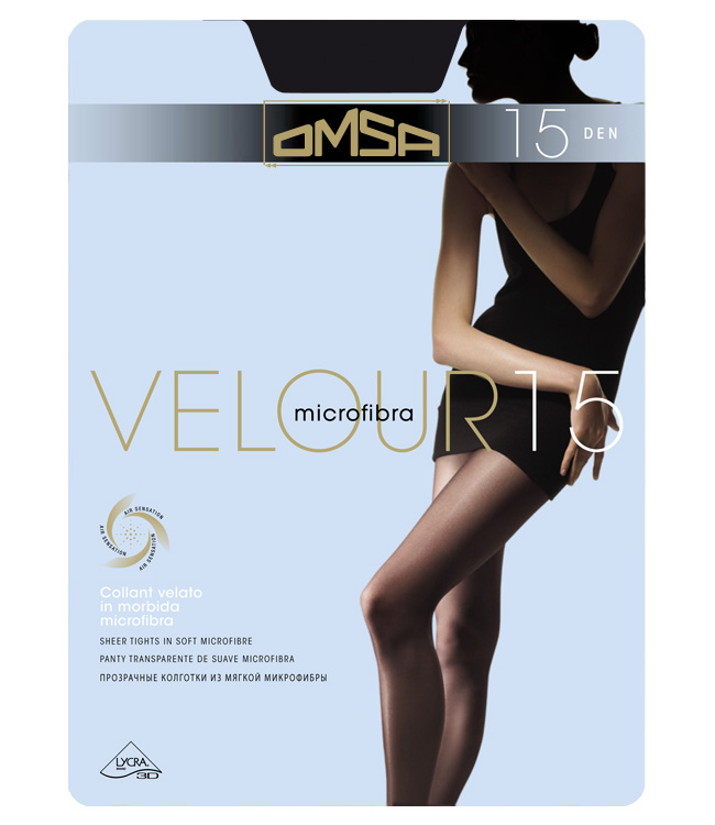 Колготки OMSA Velour 15 den