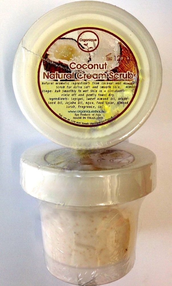 Крем-скраб для лица «Органик Идеальное очищение» с кокосом