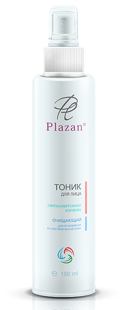 Тоник очищающий для проблемной кожи Plazan