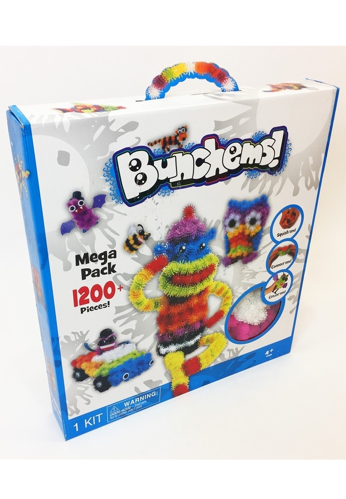 КОНСТРУКТОР ЛИПУЧКА BUNCHEMS 1200+