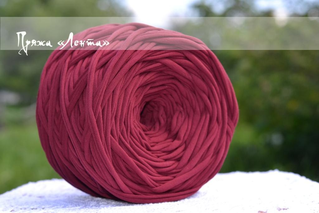Пряжа лента